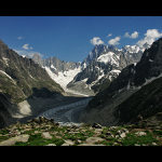 Údolí Mer de Glace