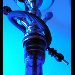 Dýmka v modrém hávu