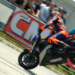 málem sem toho slimáka přejel