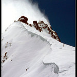 Těsně pod vrcholem