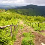 zpátky z Lysé hory