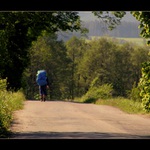 on the road