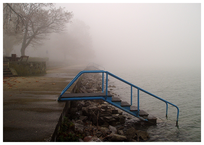 Balaton na konci října
