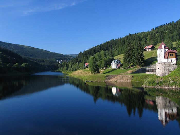Podvečer ve Špindlerově mlýně