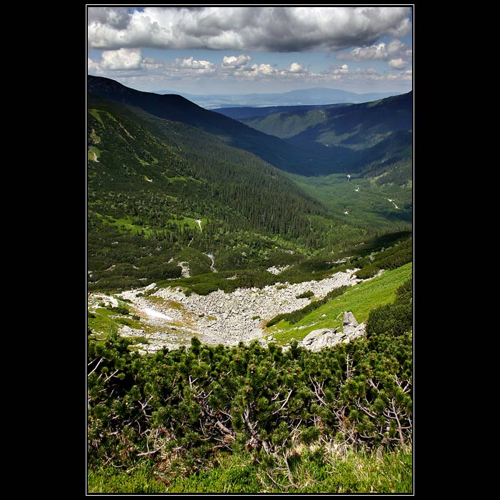 Spálená dolina - Západní Tatry - Roháče