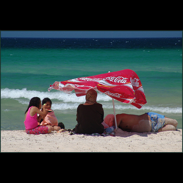 beachcamping..