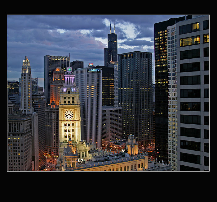 Chicago večer