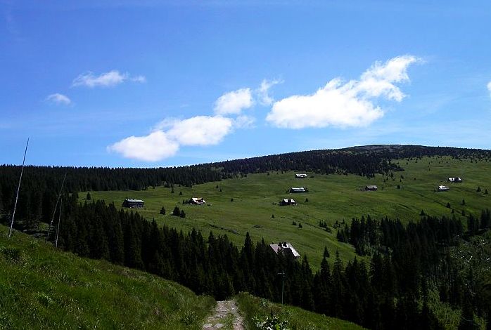 Klínové boudy v Krkonoších