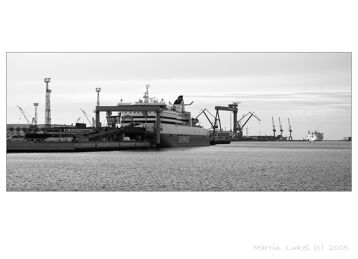 Rostock dockside