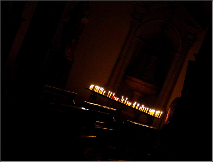 in the church
