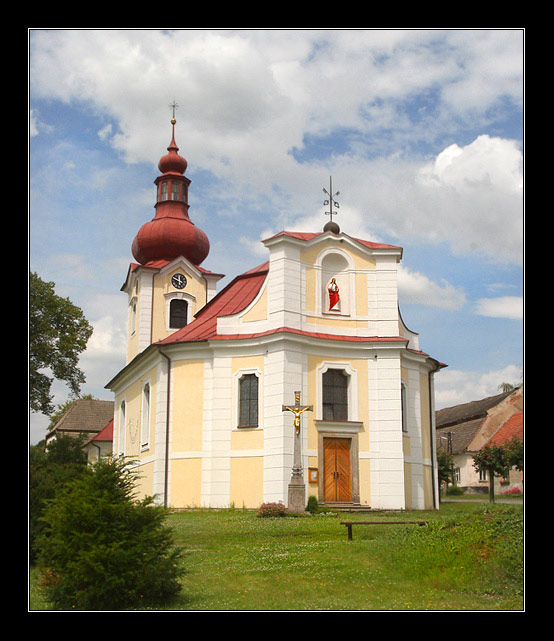 Santini - kostel Zvole