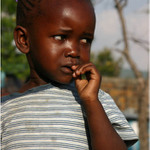Keńské děvčátko