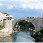 obnovený Mostar