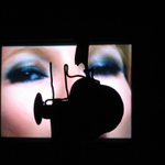 múj jednouchý králík a její oči