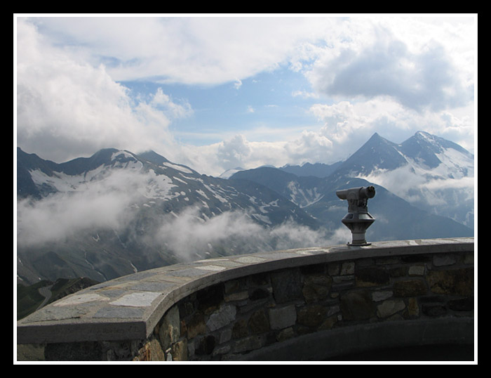 Vysoké Taury v oblacích