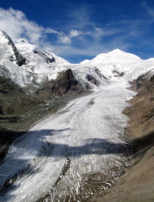 Alpy V.- Johannisberg a ledovec Pastersee