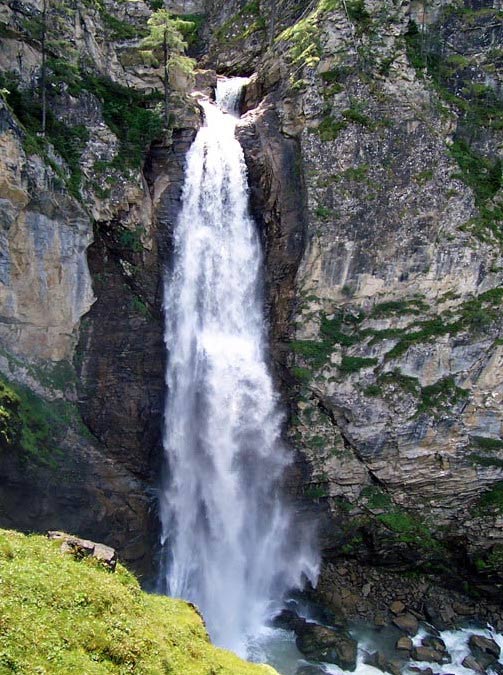 Alpy VII. - Wasserfall