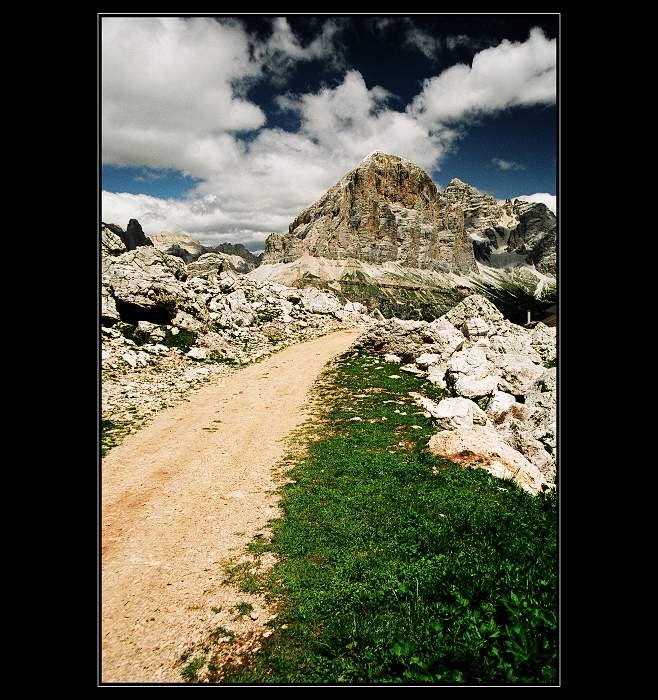 Oblast Pelmo - Dolomity, Italie