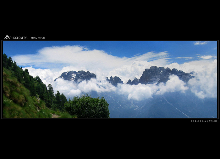 Dolomity - masiv Brenta