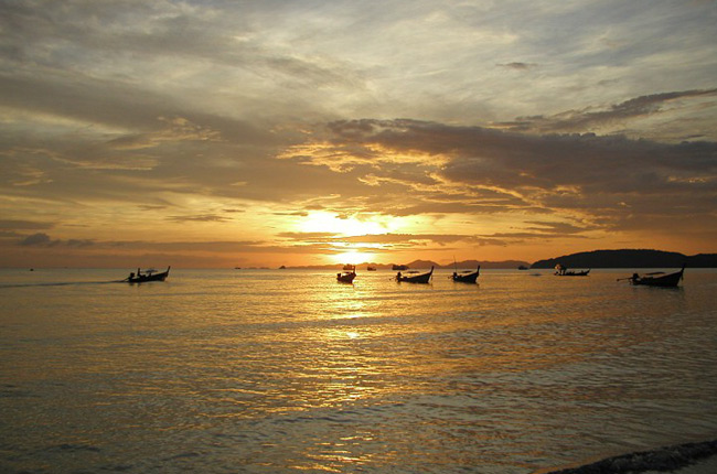 Spící lodě v Thajsku