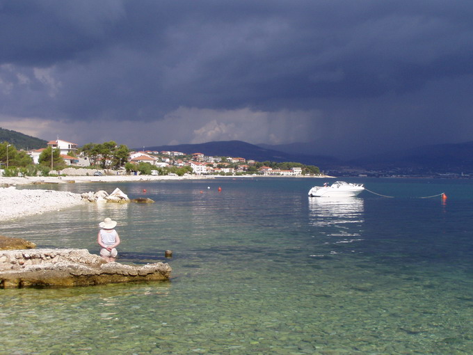 Změna počasí na Jadranu