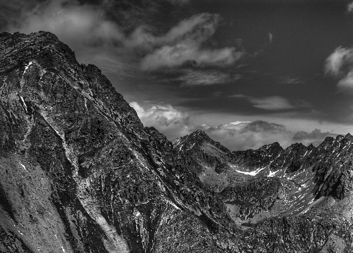 Vysoké Tatry - pohľad zo Soliska