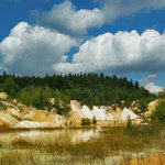 V pískovně