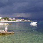 Změna počasí na Jadranu