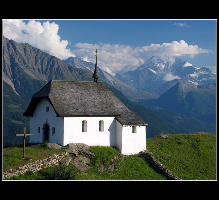 Kostelík v Bettmeralp