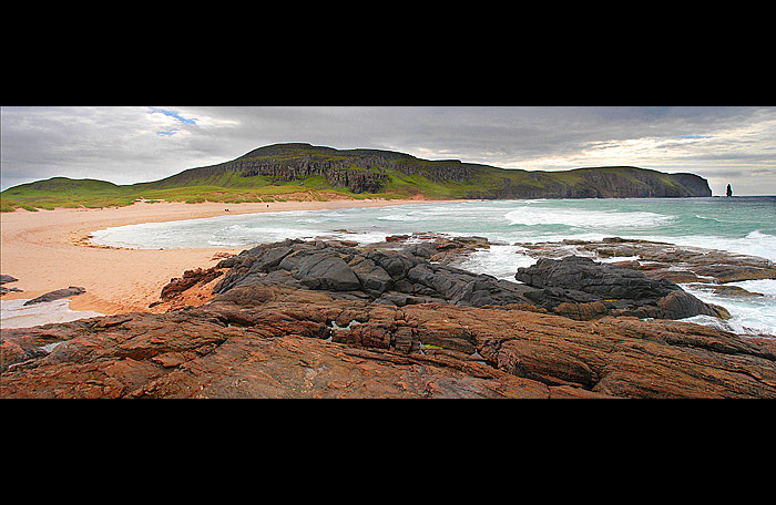 sandwood bay. skotsko