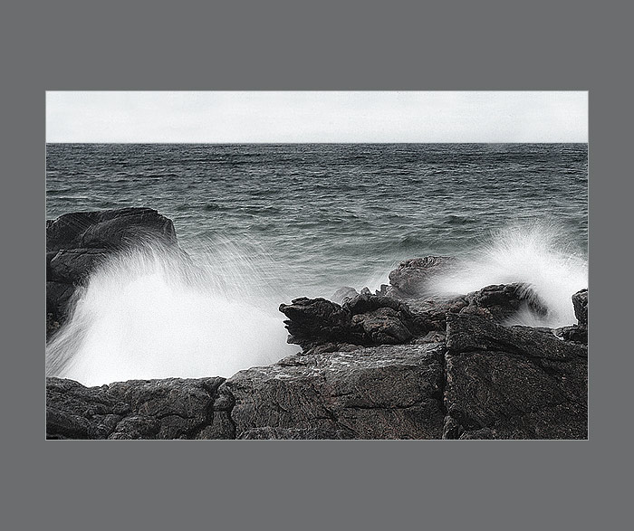 breaking the waves