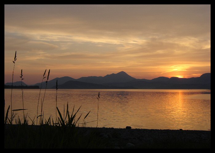 ...už po západe...