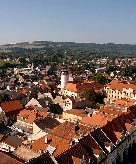 Domažlice zvrchu