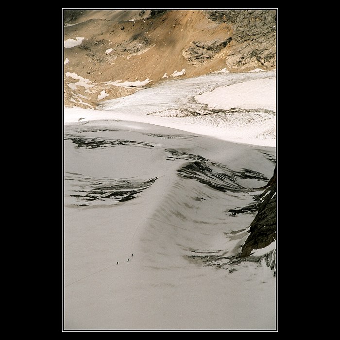 Pohled z Hoher Dachstein - Rakousko