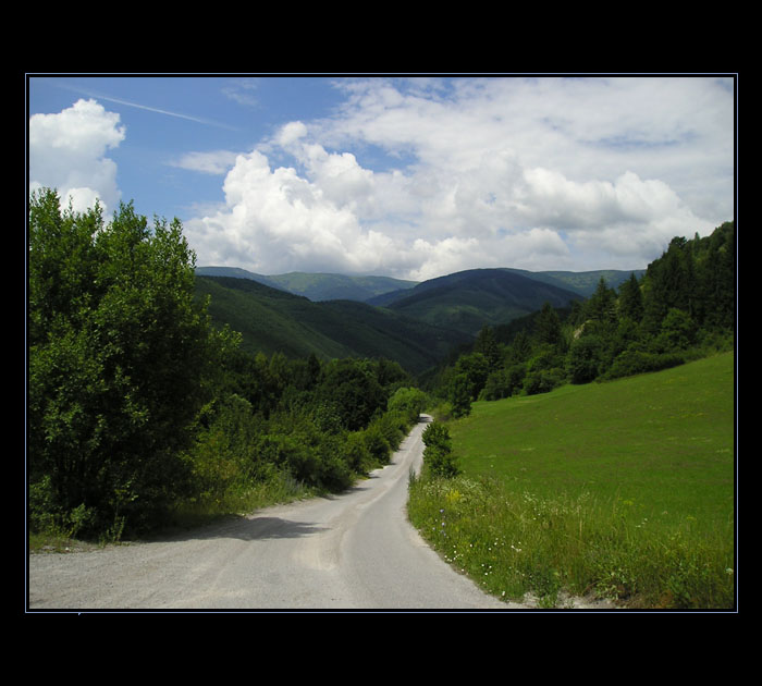 dolina v Nízkych Tatrách