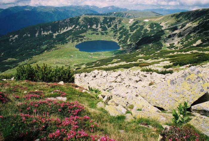 Lacul Zanoaga, Retezat, Rumunsko