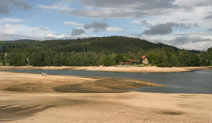 JBC - vypuštěná přehrada