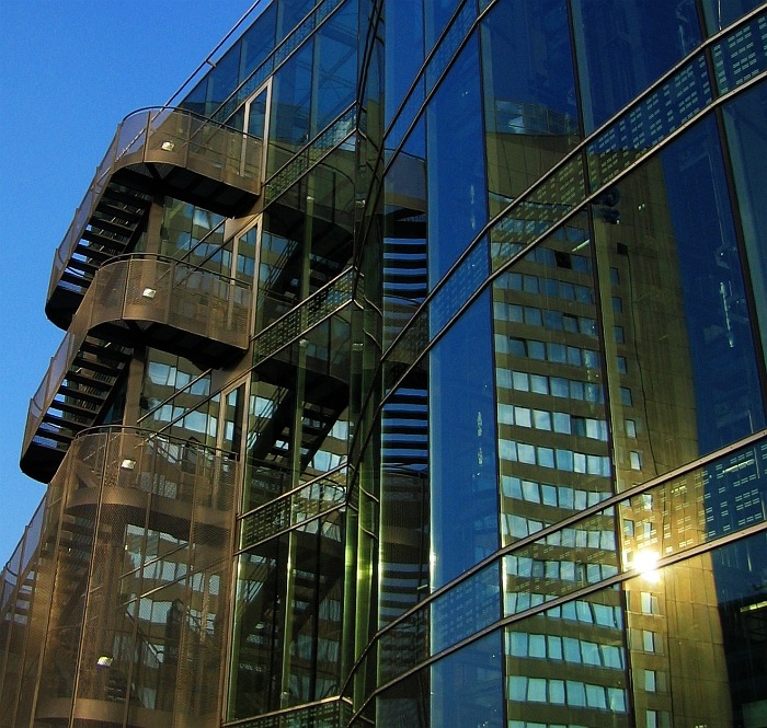 Odrazovka při západu