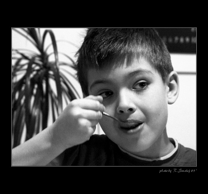 Jak se jednou cpal zmrzlinou ...