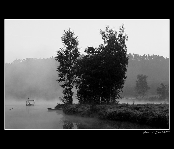 <b>Ráno na Vltavě III. -</b> u přívozu