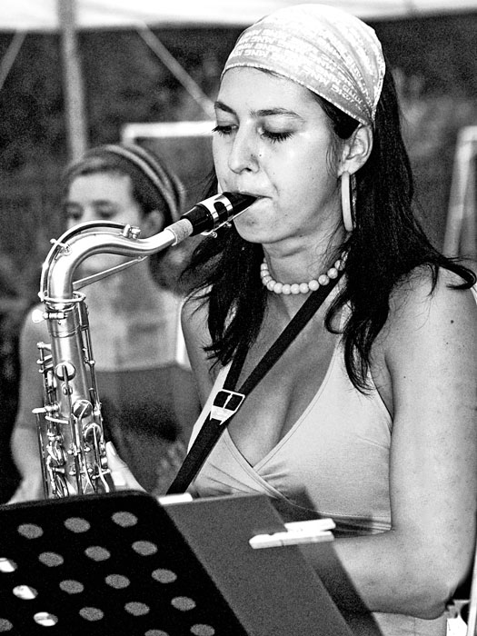 Saxofonistka