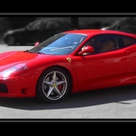 Ferrari v Mikulově na vinobraní ta nejzajímavější věc