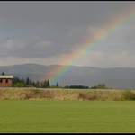 Duha čeká taky na vlak.