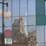 Rande synagogy s kostelem