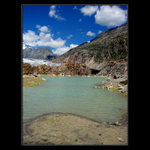 Aletschgletscher - jezírko