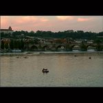 Večerní pohoda u Vltavy