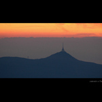 Ještěd z Černé Studnice