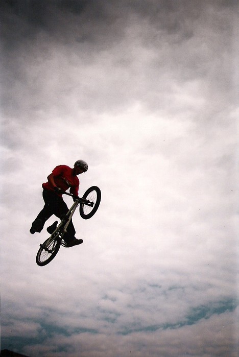Flying high ...