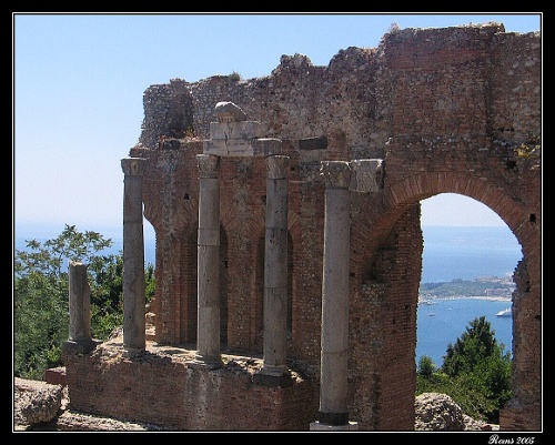 Taormina - antické divadlo