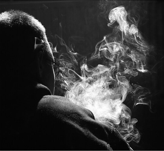 Smoking friend...